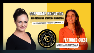 The Covert Code Podcast Episode 31 – Featured Guest Michelle Greenwald